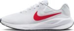 NIKE Revolution 7-White/University RED-